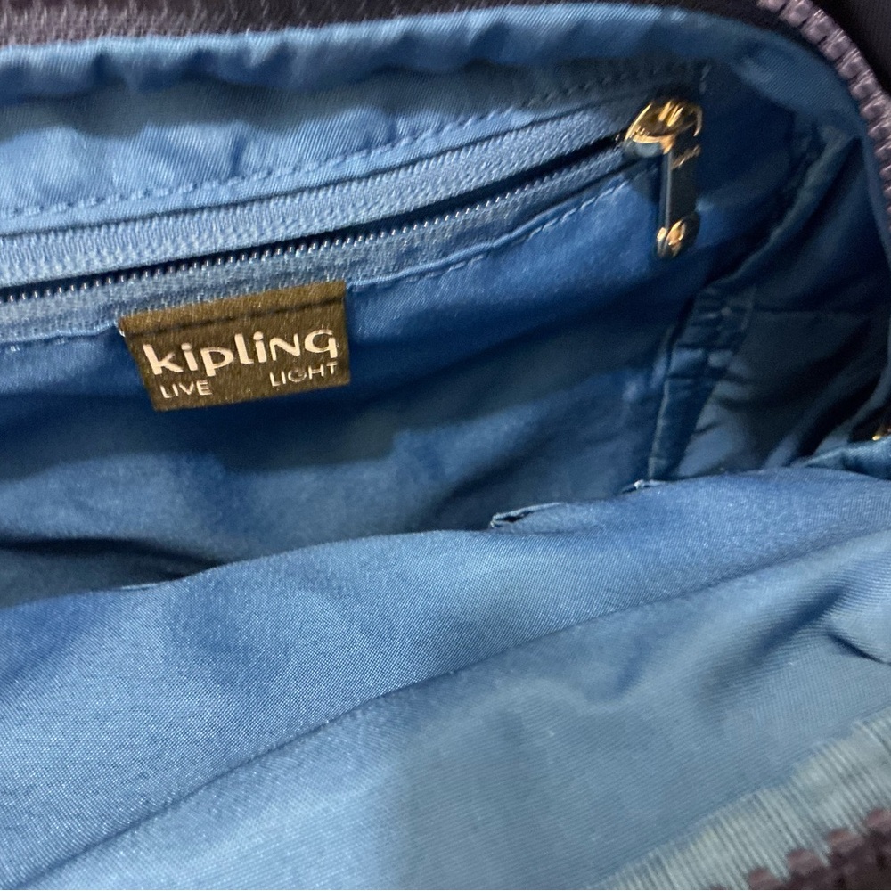 Kipling Navy Blue Backpack - Picture 5 of 7